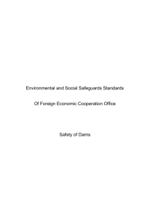 Environmental and Social Safeguards Standards