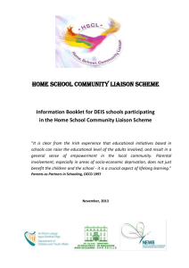HOME SCHOOL COMMUNITY LIAISON (HSCL)