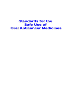 NWCN oral chemo policy and standardsv2.1