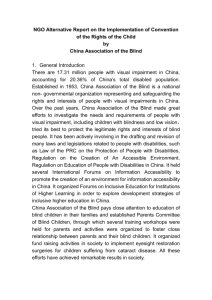 China Association of the Blind