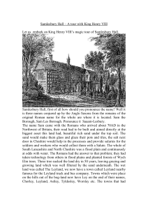 Samlesbury Hall – A tour with King Henry VIII