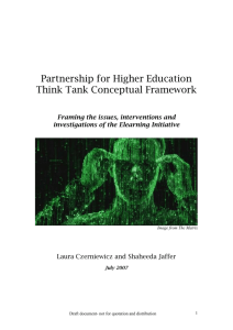 2007 PHEA Conceptual Framework