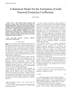 Hauck - Estimation of Gold Nanorod Extinction Coefficients