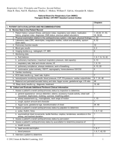 National Board for Respiratory Care (NBRC)