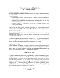 Chemical equilibrium