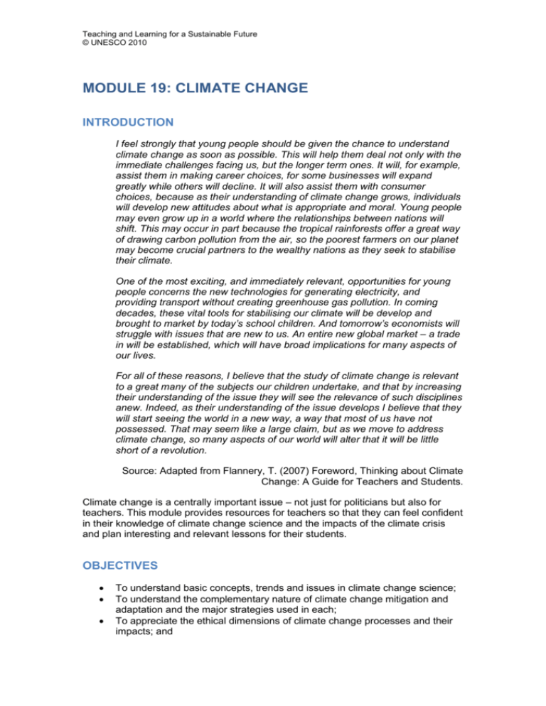 essay on how to solve climate change