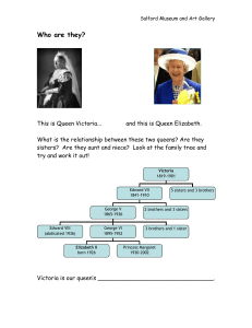 Queen Victoria quiz - Salford Community Leisure