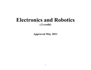 Electronics and Robotics