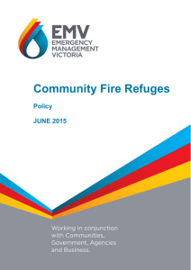 Community Fire Refuges Policy 2015