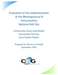 Community Clinics and Mobile Vaccination