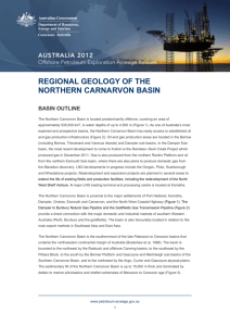 Regional Geology of the Carnarvon Basin