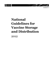 National guidelines - Ministry of Health