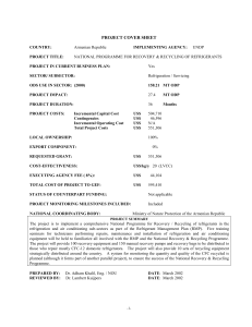 Armenia: Recovery & Recycling