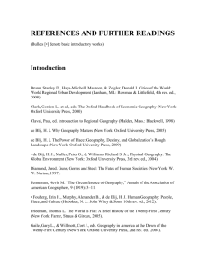 REFERENCES AND FURTHER READINGS