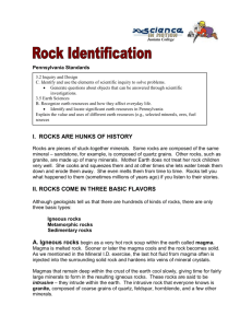 Rocks ID_Lab - Juniata College