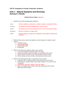 ClimateReviewSheet_Answers