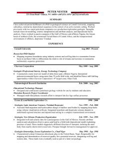 resume - Cornell University