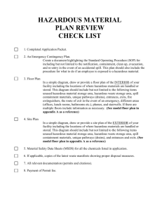 including Plan Review Checklist - Massachusetts Environmental