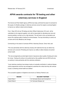 APHA announcement of new Delivery Partners for