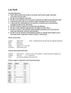 Lab Math