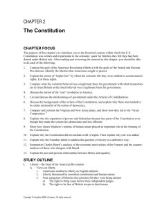 The Constitution - Cengage Learning