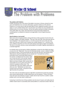 The problem with Problems