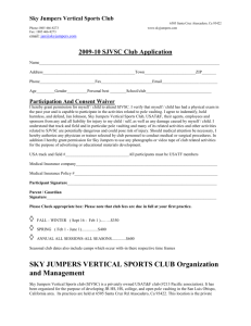 2009-10clubsheet - Sky Jumpers Vertical Sports Club