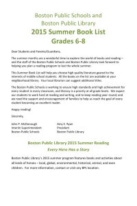 Word document - Boston Public Schools