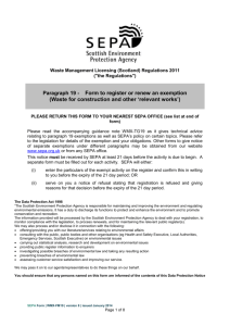 Register a paragraph 19 exemption