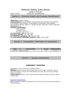 Material Safety Data Sheet - Cole
