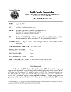090537 rcm (2) - Florida Public Service Commission