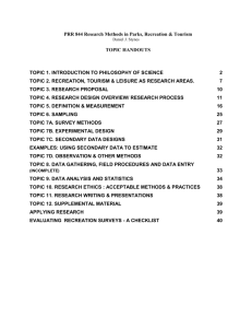 Topic Outlines - Michigan State University