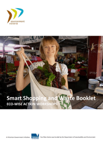 Smart Shopping and Waste Booklet