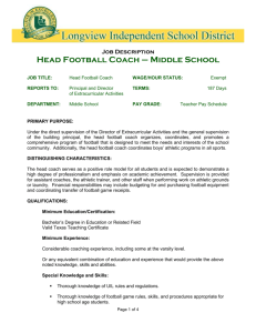 Assistant Basketball Coach - Longview Independent School District