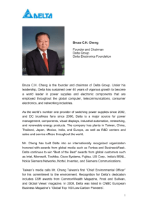 Mr. Bruce C.H. Cheng