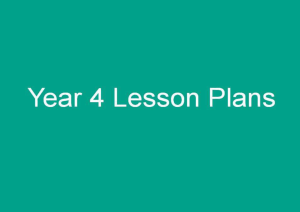 primary_lesson_plans_-_year_4_final