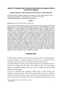 impact of training and technical assistance on aquaculture in the