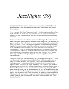 JazzNights 39, Orrin Evans, Vincent Ector, Jon Michel, 4/16/2010