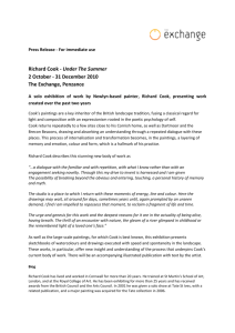 Richard Cook press release