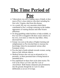 The Time Period of Poe