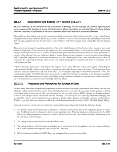 III.2.8.3 Network Speed and Proposed Service Levels