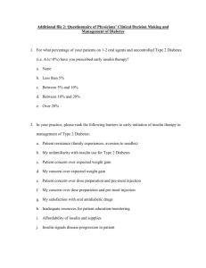 APPENDIX 2: Questionnaire of Physician Practice