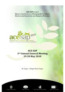 The European Native Seed conservation Network - ACE-SAP