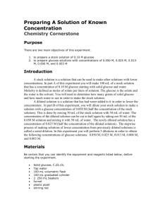 Mass Relationships in a Chemical Reaction