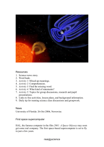 First Space Supercomputer