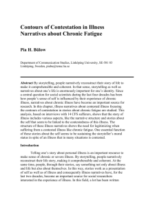 Contours of Contestation in Illness Narratives about Chronic Fatigue
