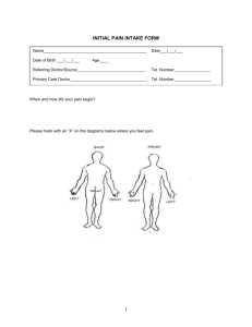 Patient Intake Form (Dr. Mammis)