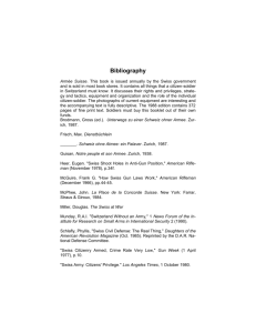 Bibliography - Constitution Society