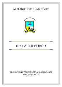RESEARCH REG & GUIDELINES