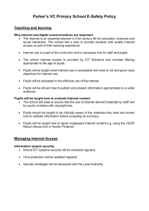 Ashill VC Primary School E-Safety Policy